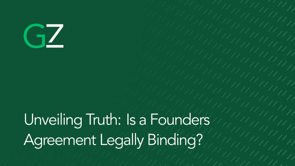 Unveiling Truth: Is a Founders Agreement Legally Binding?